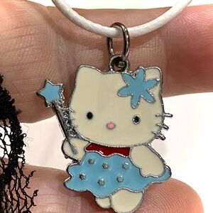 HELLO KITTY CHOKER NECKLACE wish upon a star